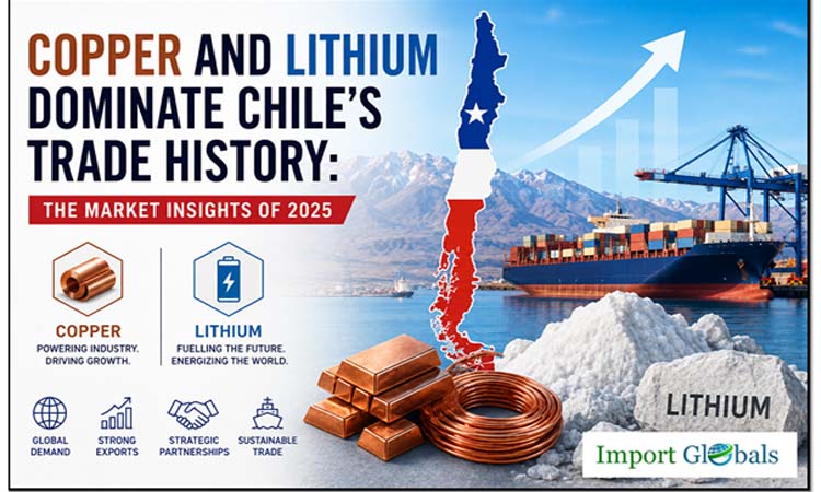 Copper and Lithium Dominate Chile�s Trade History: The Market Insights of 2025