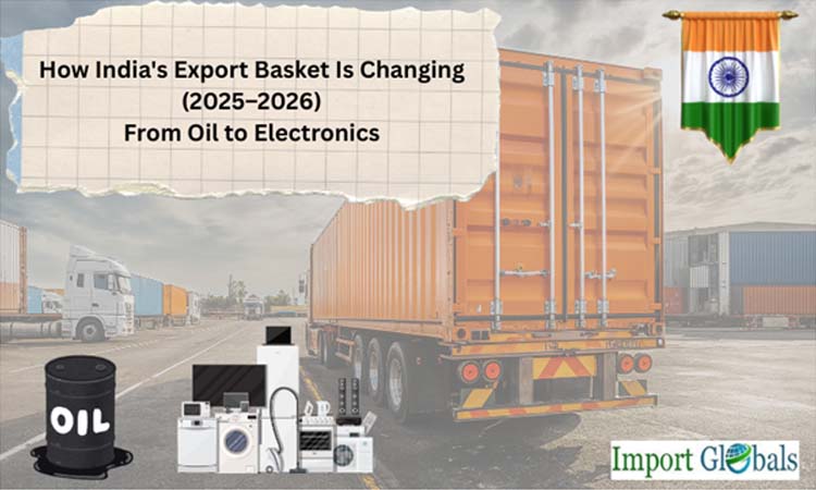 How India's Export Basket Is Changing (2025–2026): From Oil to Electronics